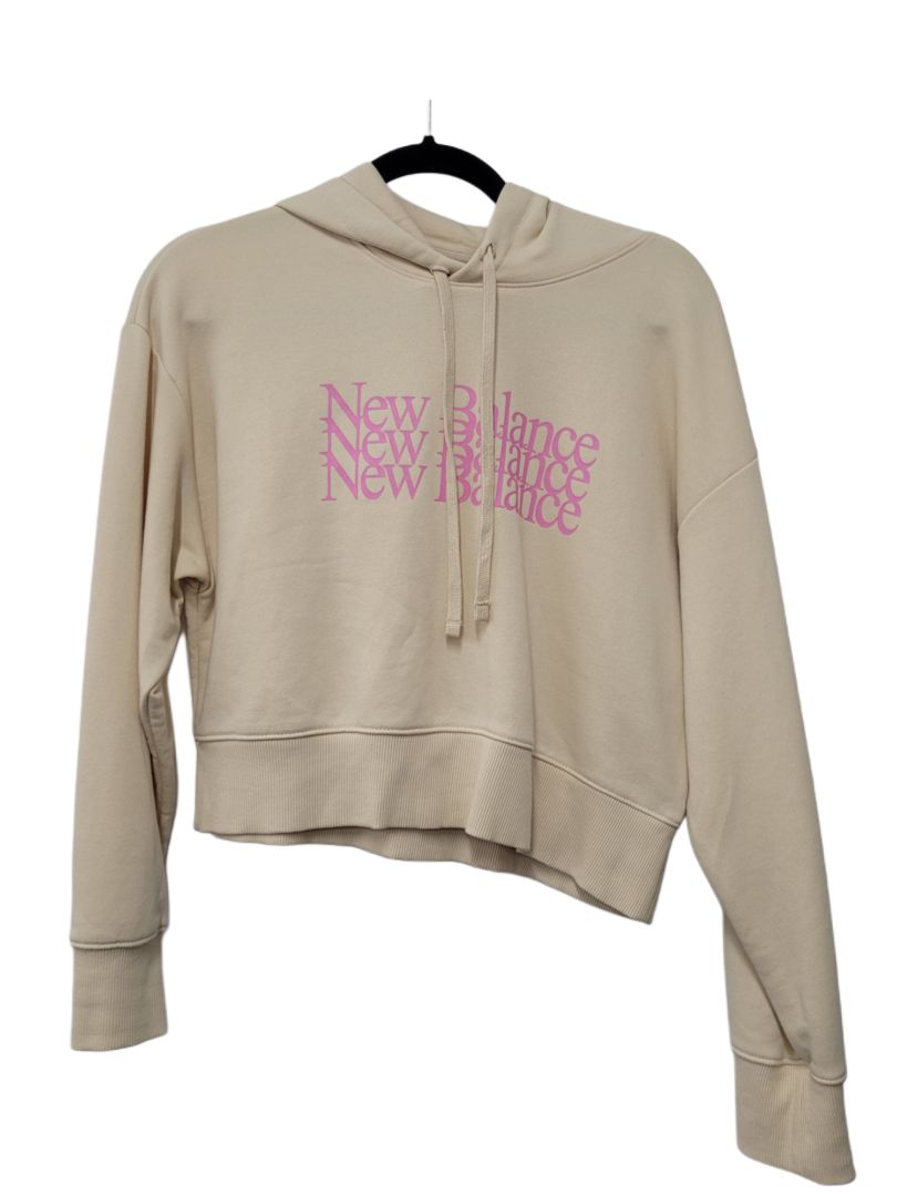Cream New Balance Long Sleeve Top, S