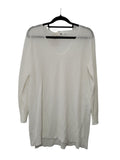 White sills Long Sleeve Top, S