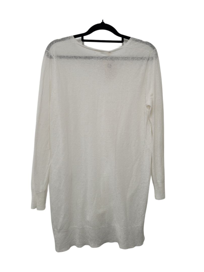 White sills Long Sleeve Top, S