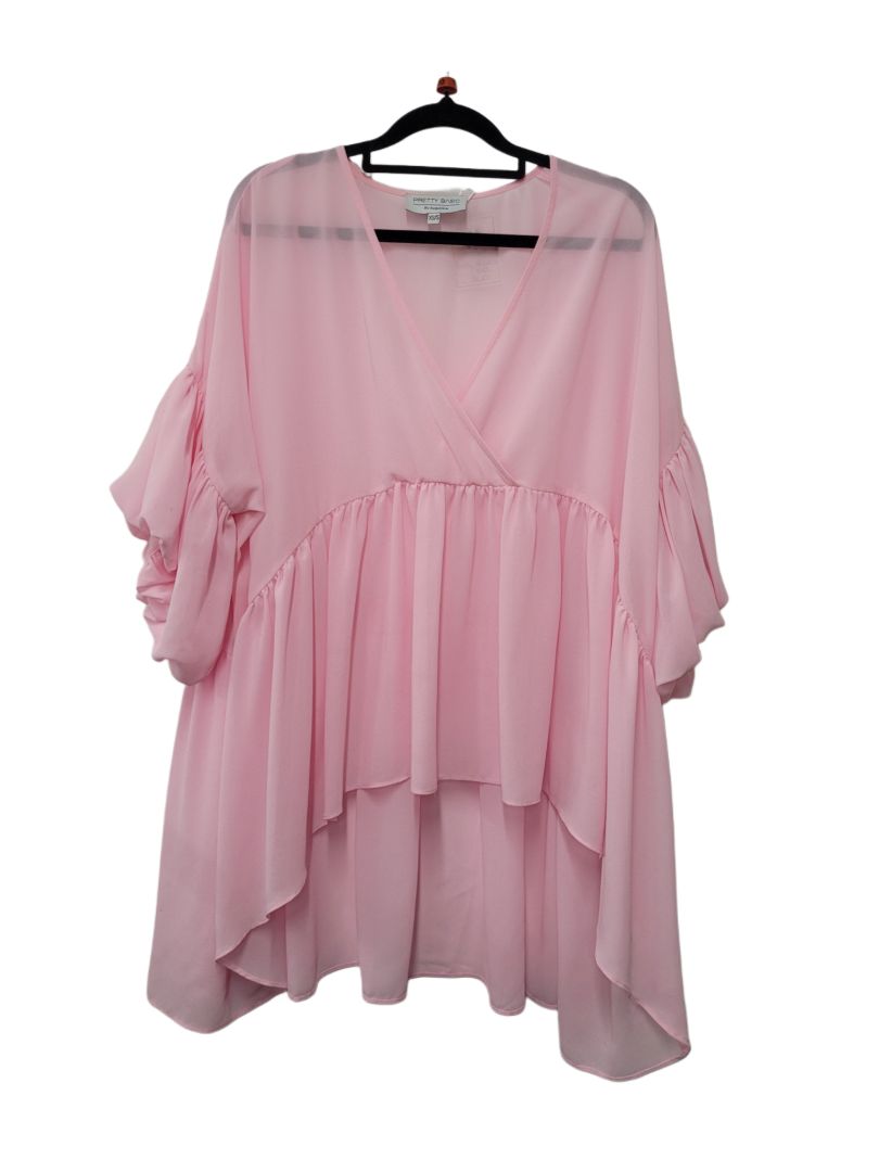 Pink Pretty basics Short Sleeve Top, XS/S