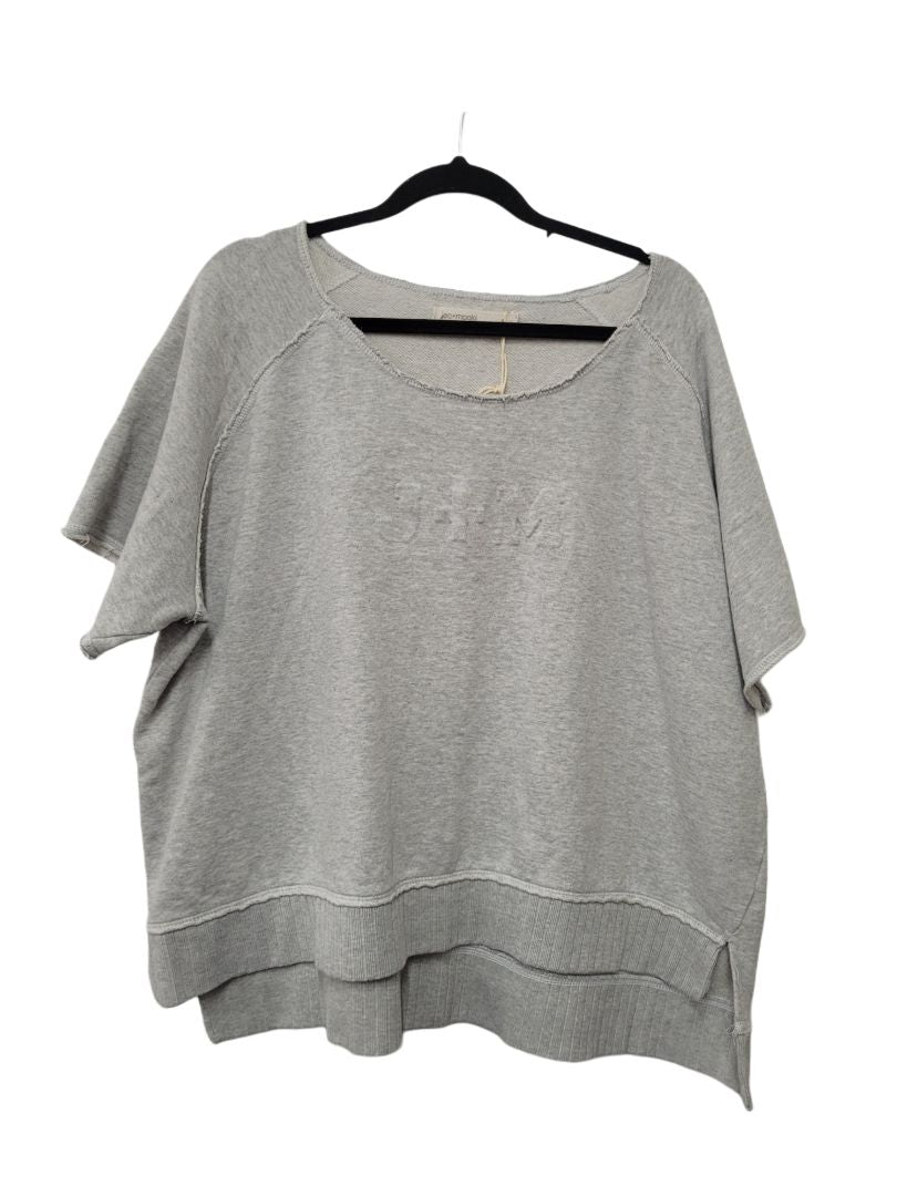 Grey Jac + Mooki Short Sleeve Top, M