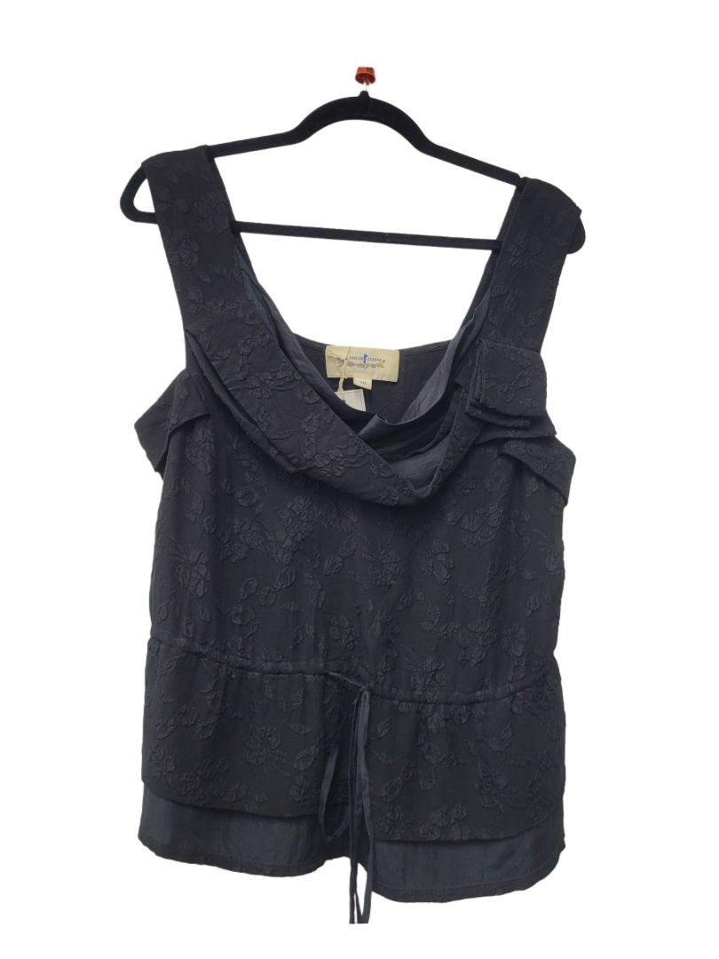 black Trelise Cooper Short Sleeve Top, 10