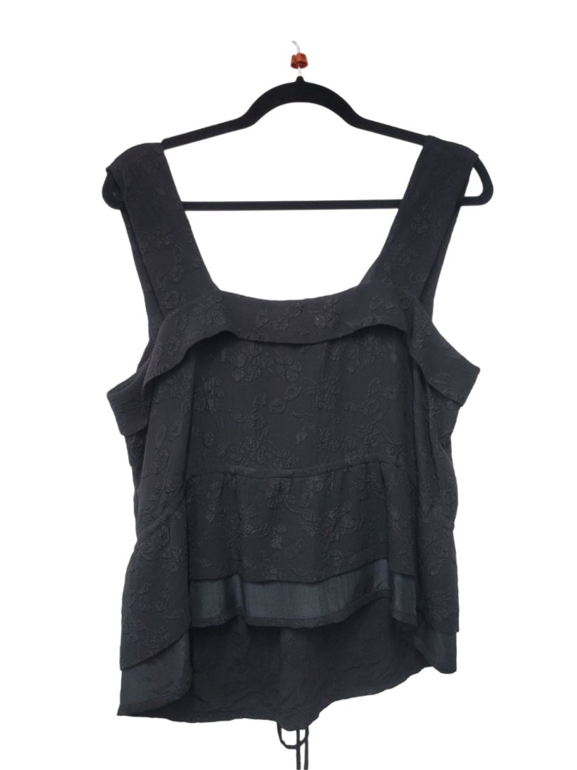 black Trelise Cooper Short Sleeve Top, 10