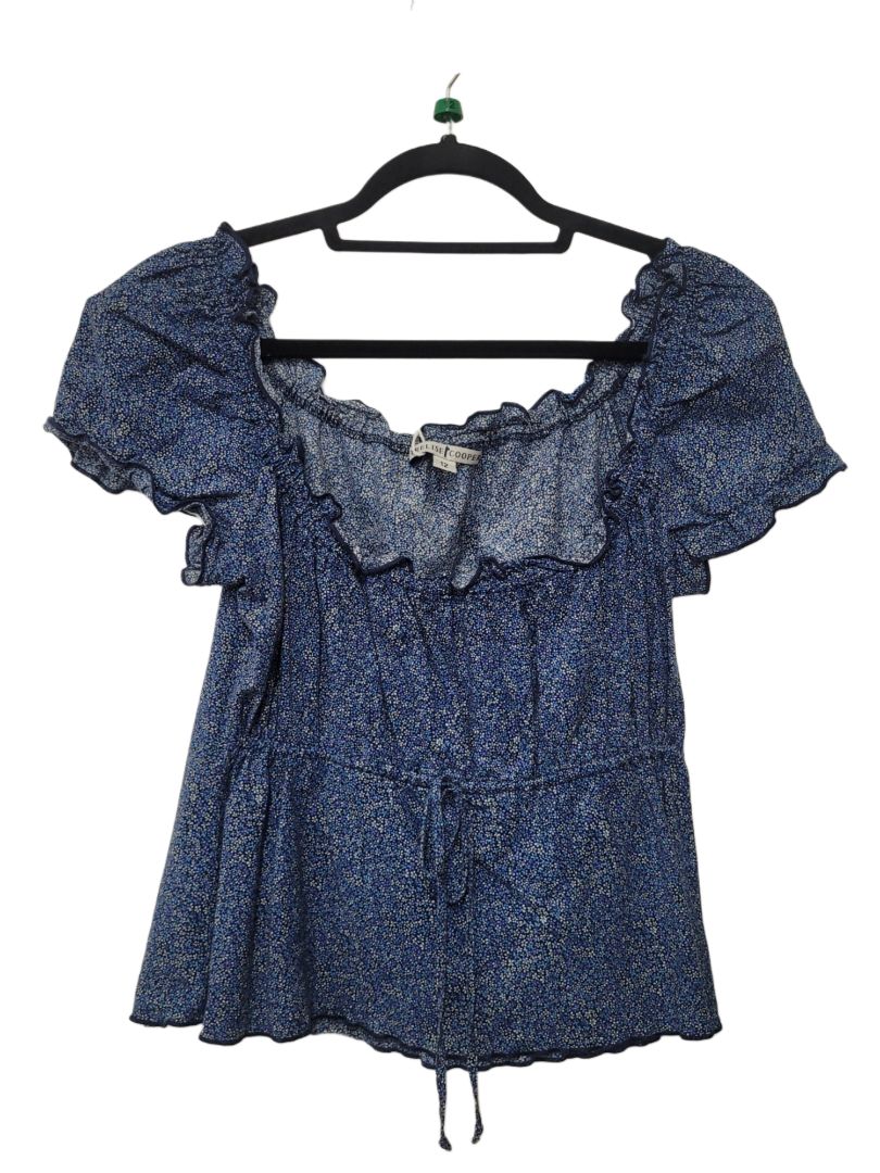 Blue Trelise Cooper Short Sleeve Top, 12