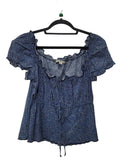 Blue Trelise Cooper Short Sleeve Top, 12
