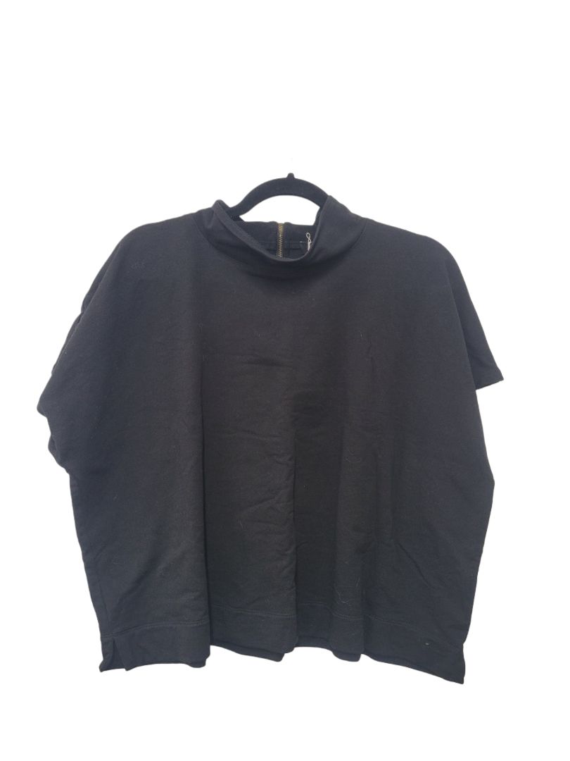 Black Repertoire Short Sleeve Top, 16