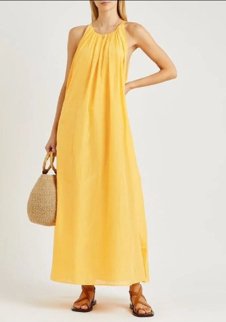 yellow Bird & knoll Dress, M
