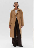 Tan Assembly Label Trench, s/m