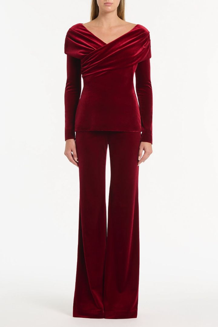 Red Carla Zampatti Pants, 10
