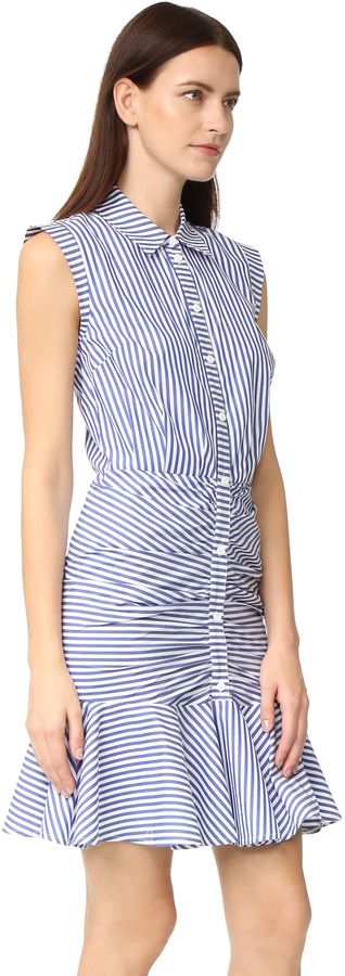 Blue and white Veronica Beard Dress, 2 (8)